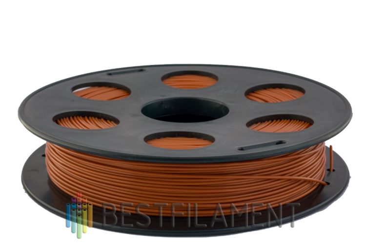 Шоколадный ABS пластик Bestfilament для 3D-принтеров 0,5 кг (1,75 мм)