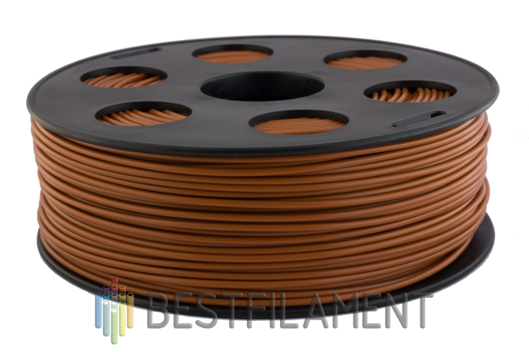 Шоколадный ABS пластик Bestfilament для 3D-принтеров 1 кг (2.85 мм)