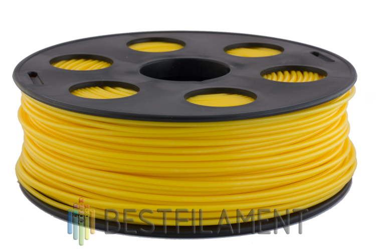 Желтый ABS пластик Bestfilament для 3D-принтеров 1 кг (2.85 мм)