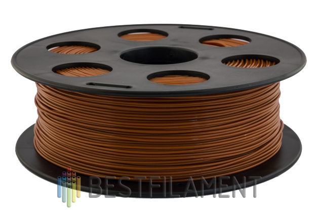 Шоколадный PLA пластик Bestfilament для 3D-принтеров 1 кг (2.85 мм)