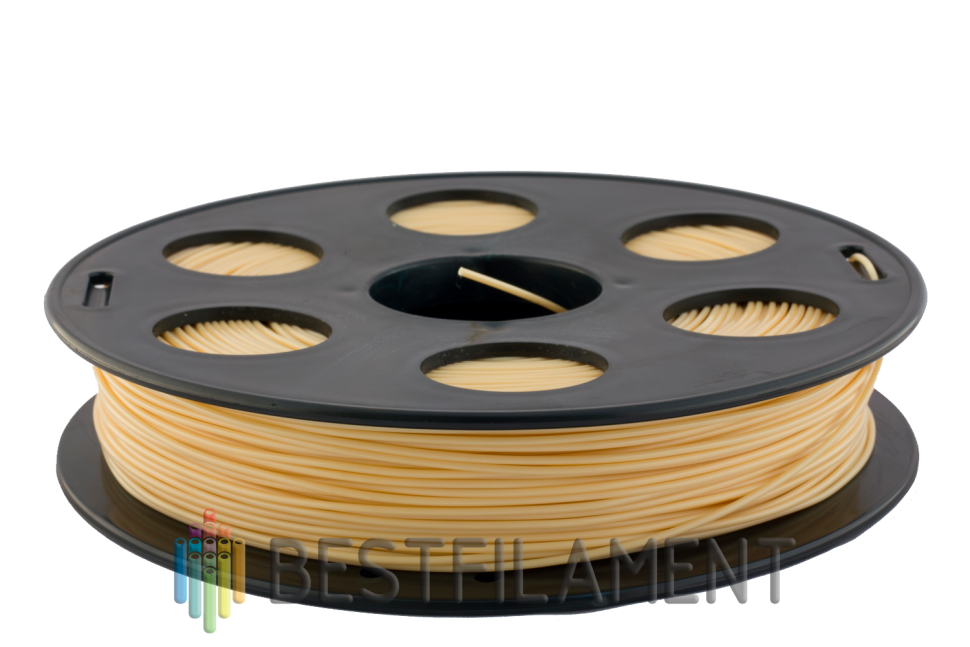 Кремовый PETG пластик Bestfilament для 3D-принтеров 0.5 кг (1,75 мм)