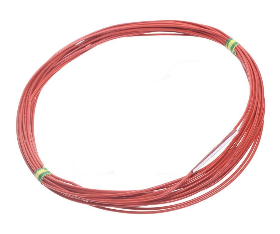 Провод AWG20 силиконовый 1м красный размотка Провод AWG20 силиконовый 1м красный размотка