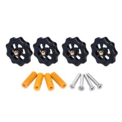 Винт М4*40 + пружина + барашек для стола 4шт