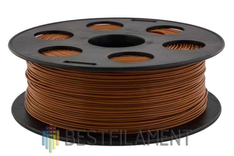 Шоколадный PETG пластик Bestfilament для 3D-принтеров 1 кг (1,75 мм)