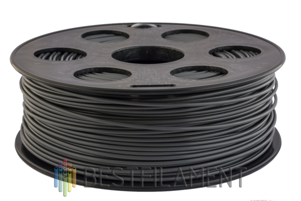 Темно-серый PLA пластик Bestfilament для 3D-принтеров 1 кг (2.85 мм)