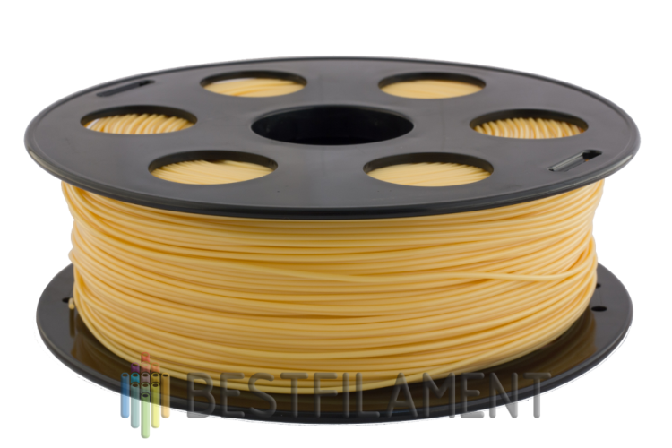 Кремовый PLA пластик Bestfilament для 3D-принтеров 1 кг (2.85 мм)
