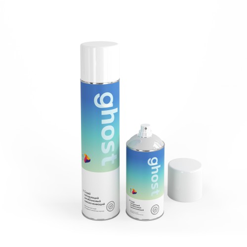 GHOST исчезающий спрей для 3D сканирования ATECO, 400 мл.